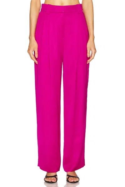 A.l.c Fynn Pant In Disco Pink In Multi