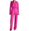 A.l.c Fynn Pant In Fluid Viscose In Disco Pink In Purple