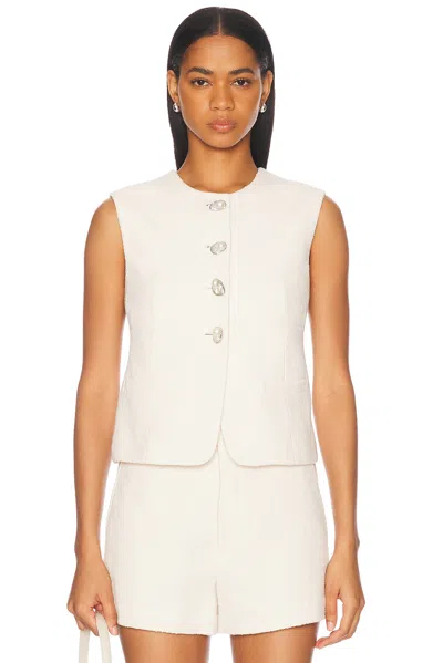 A.l.c Georgie Vest In Pearl