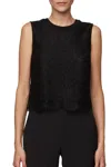 A.l.c Gia Top In Black In Black