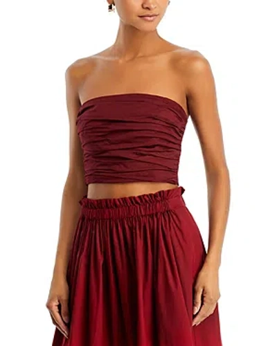 A.l.c Gisele Top In Burgundy