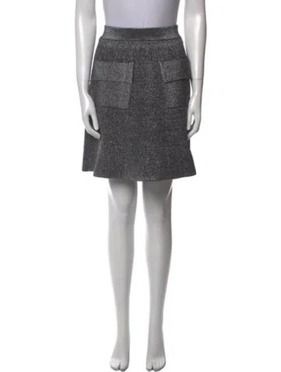 Pre-owned A.l.c Glitter Accents Mini Skirt