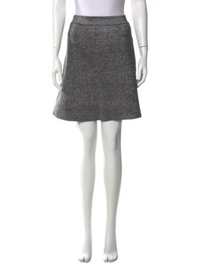 Pre-owned A.l.c Glitter Accents Mini Skirt