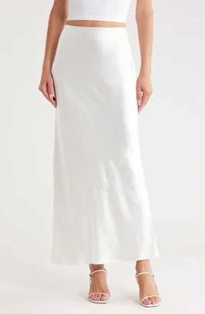 A.l.c . Greta Maxi Skirt In White