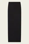 A.l.c Greta Satin Maxi Skirt In Black