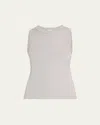A.l.c Hadley Classic Tank Top In Grey Melan