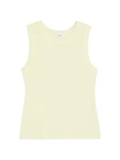 A.l.c Hadley Tank Top In Yellow