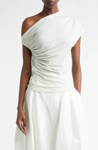 A.l.c . Halle One-shoulder Top In Green