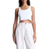 A.l.c . Halsey Crop Tank In White