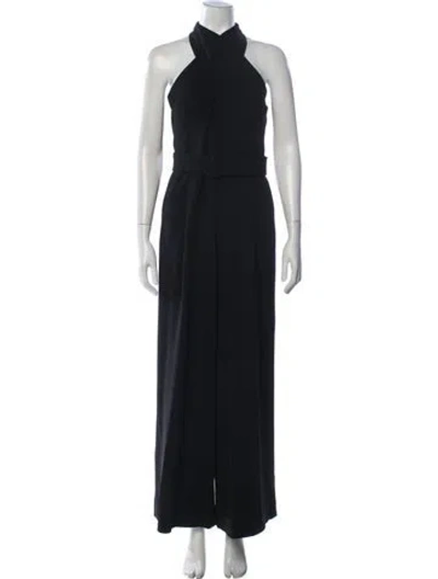 Pre-owned A.l.c Halterneck Jumpsuit In Blue