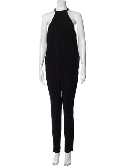 Pre-owned A.l.c Halterneck Jumpsuit In Blue