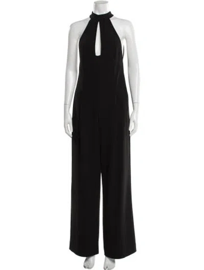 Pre-owned A.l.c Halterneck Jumpsuit W/ Tags In Black