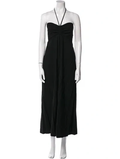 Pre-owned A.l.c Halterneck Jumpsuit W/ Tags In Black