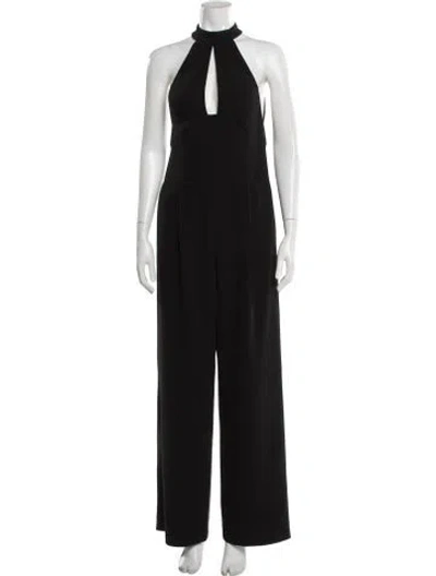 Pre-owned A.l.c Halterneck Jumpsuit W/ Tags In Black