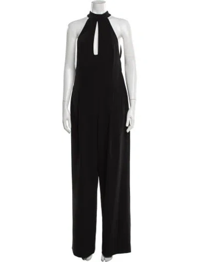 Pre-owned A.l.c Halterneck Jumpsuit W/ Tags In Black