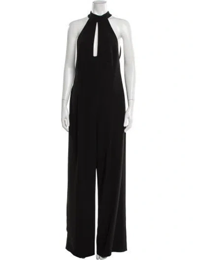 Pre-owned A.l.c Halterneck Jumpsuit W/ Tags In Black