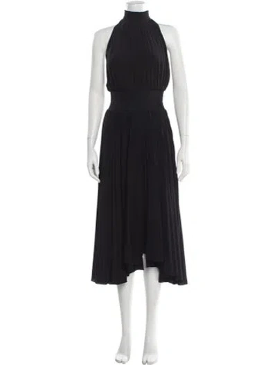 Pre-owned A.l.c Halterneck Long Dress In Blue