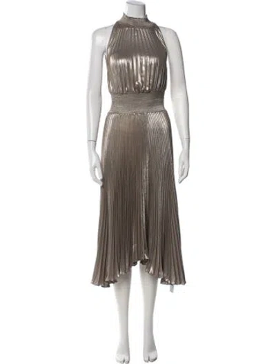 Pre-owned A.l.c Halterneck Midi Length Dress