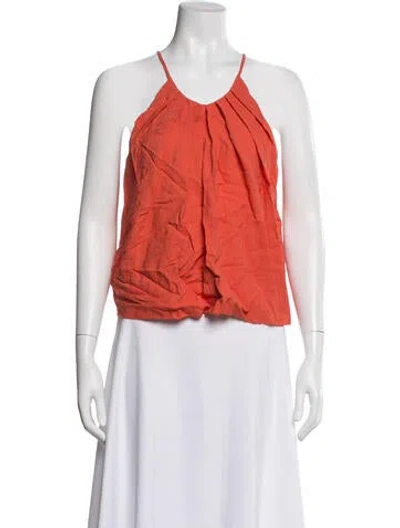 Pre-owned A.l.c Halterneck Sleeveless Top In Multi