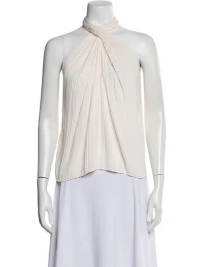 Pre-owned A.l.c Halterneck Sleeveless Top In Pink