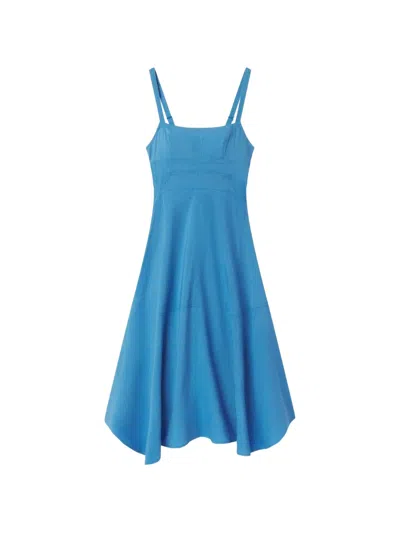 A.l.c Harlow Midi Dress In Blue