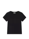 A.l.c Harper Cotton T-shirt In Black