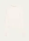 A.l.c Hayes Fine Merino Turtleneck Top In White