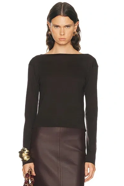 A.l.c Heather Sweater In Black
