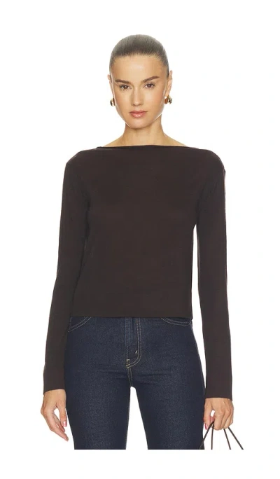 A.l.c Heather Sweater In Brown
