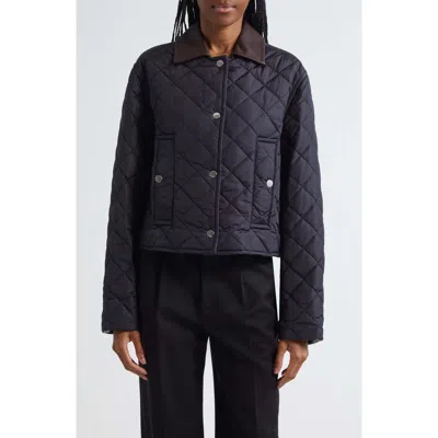 A.l.c . Henri Quilted Jacket In Blue