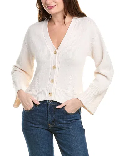 A.l.c . Henry Cashmere Cardigan In White