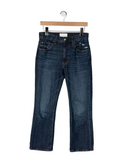 Pre-owned A.l.c High-rise Flared Jeans In Blue