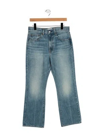 Pre-owned A.l.c High-rise Flared Jeans W/ Tags In Blue