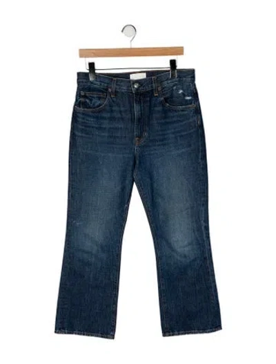Pre-owned A.l.c High-rise Wide Leg Jeans In Blue