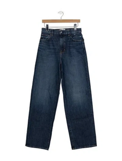 Pre-owned A.l.c High-rise Wide Leg Jeans In Blue