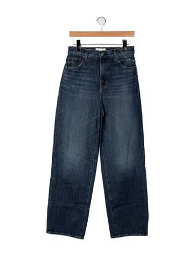 Pre-owned A.l.c High-rise Wide Leg Jeans In Blue