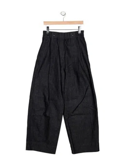 Pre-owned A.l.c High-rise Wide Leg Jeans In Multi