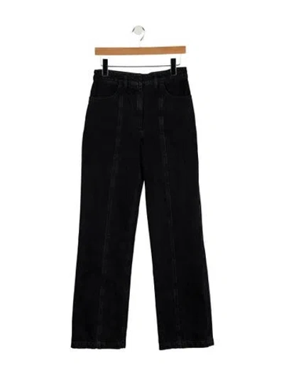 Pre-owned A.l.c High-rise Wide Leg Jeans W/ Tags In Blue