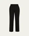 A.l.c Hirsh Straight-leg Pants In Black