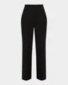 A.l.c Hirsh Straight-leg Pants In Black