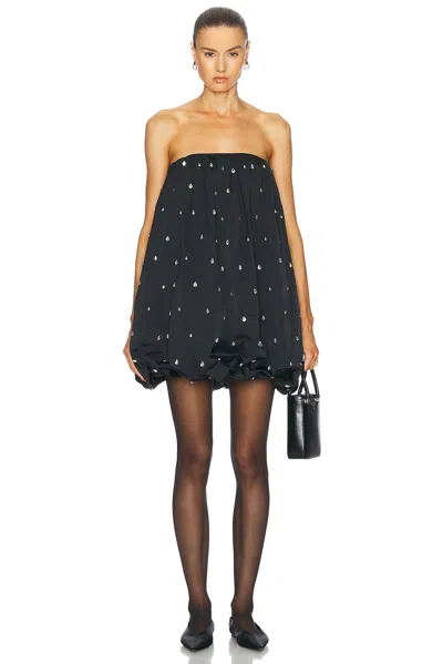 A.l.c Holly Strapless Embellished Mini Dress In Black