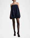A.l.c Holly Dress In Navy In Black