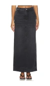 A.l.c Hunter Maxi Skirt In Blue