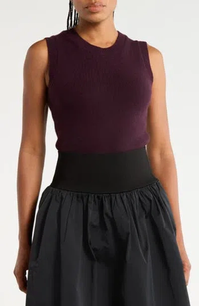 A.l.c . Ian Cashmere Sweater Vest In Purple