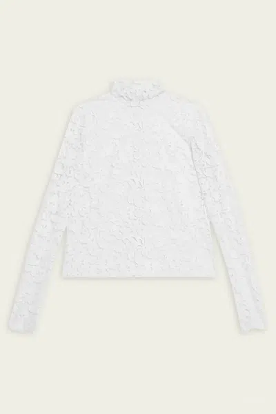 A.l.c Indy Lace Top In Cream In White