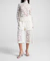 A.l.c Bodie Short In Cream In White