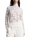 A.l.c Bodie Short In Cream In White
