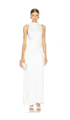 A.l.c Inez Gown In Pearl In Ivory