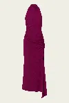 A.l.c Inez Textured Midi Dress In Jewel In Purple