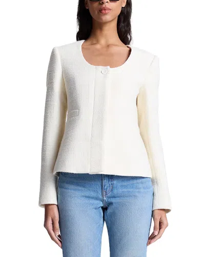 A.l.c . Irene Wool-blend Jacket In White
